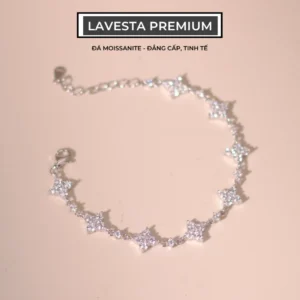 Vòng Tay Đính Đá Crystal Shine